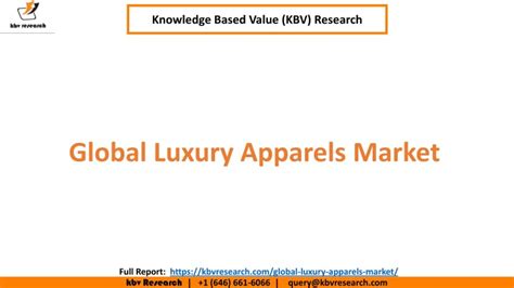 Ppt Global Luxury Apparels Market Size And Share Powerpoint