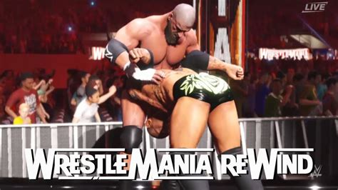 Wwe K Wrestlemania Rewind Triple H Vs Batista Wrestlemania