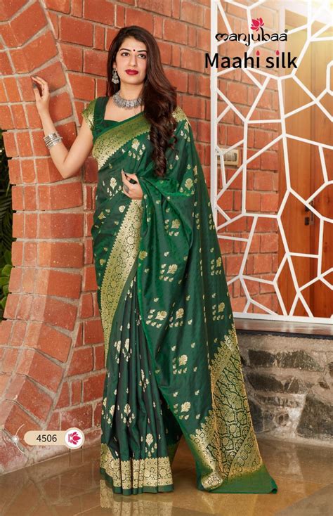 Sai Prem Saree Manjubaa By Maahi Silk Heavy Designer Sarees Catalogue