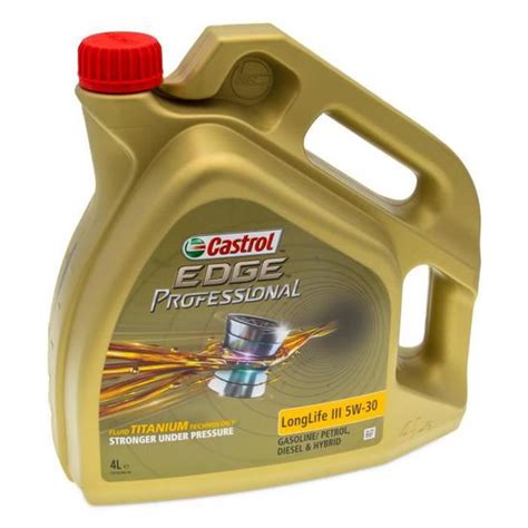 Litre Castrol Edge Professional Longlife Iii W Huile Vw