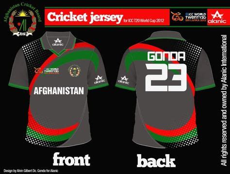 14 Best My Cricket Jersey Design for Afghanistan Cricket team ideas ...