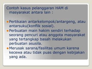 Contoh Kasus Hamm Kel 3 Pptx