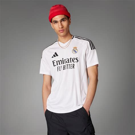 adidas Real Madrid 24/25 Home Jersey - White | Free Shipping with ...