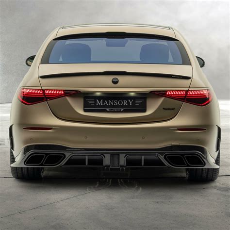 Mansory’s Mercedes S-Class Gets a Subtle Makeover With Kalahari Gold ...