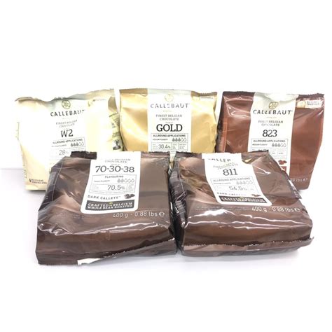 Original Pack Callebaut Finest Belgian Chocolate Couverture 400g