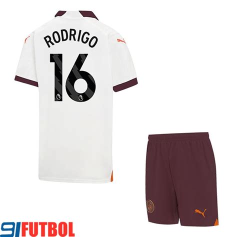 Venta Camisetas De Futbol Manchester City Rodrigo Ninos