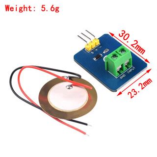 Diy Kit V V Ceramic Piezo Vibration Sensor Module Analog