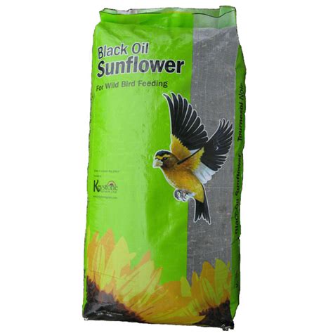 Keystone Black Oil Sunflower Seeds For Birds 25lbs 25 Oils Rona