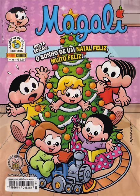 Gibi de Natal da Magali Nº 48 Editora PANINI Gibi Turma da Mônica