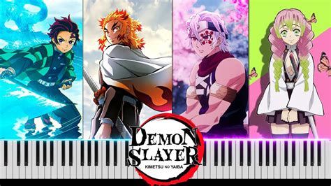 Demon Slayer Kimetsu No Yaiba All Endings On Piano Free Midi