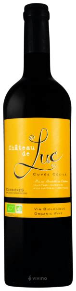 Ch Teau De Luc Cuv E C Cile Corbi Res Vivino Us