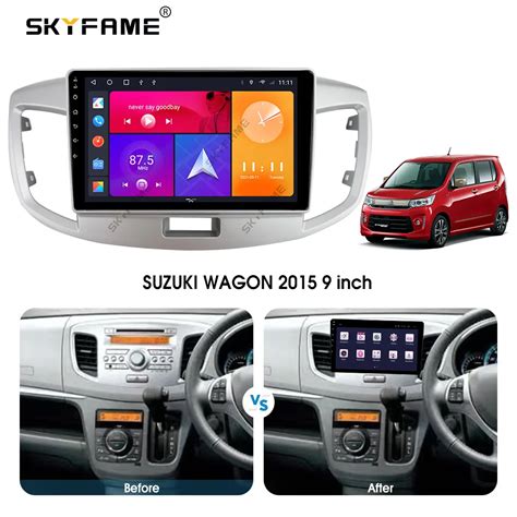 Skyfame Android Car Navigation Radio Multimedia Player For Suzuki Wagon