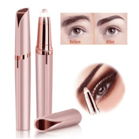 Womens Flawless Brows Facial Hair Remover Electric Eyebrow Trimmer Epilator