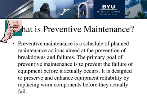 Ppt Preventive Maintenance Powerpoint Presentation Free Download Id 1278513