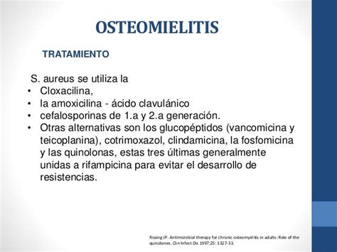 Osteomielitis Enfoque En Ortopedia