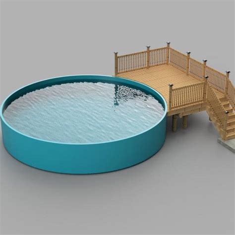 Plans For Above Ground Pool Deck Etsy