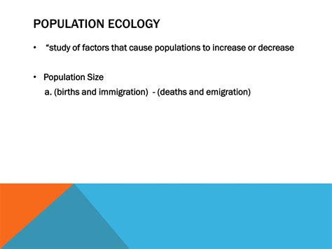 Ppt Population And Community Ecology Powerpoint Presentation Free Download Id 9435018