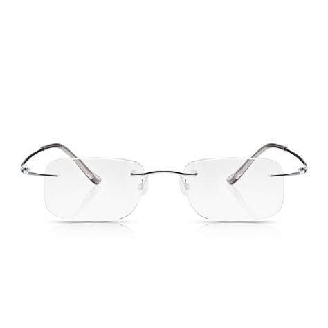 Buy Read Optics Mens And Womens Silver Memory Flex Stainless Steel