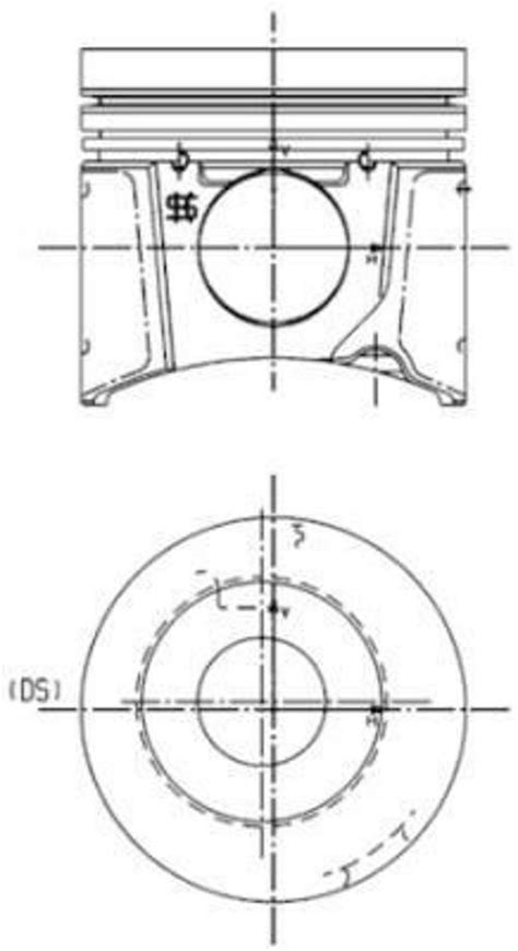 KOLBENSCHMIDT Kit de réparation Piston Chemise de cylindre 99801962 4