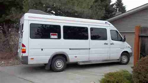 Find Used Sprinter Passenger Van High Top 158 In Wheel Base In Spokane