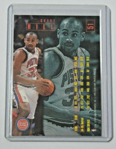 Fleer Grant Hill Detroit Pistons Basketball Card Ebay