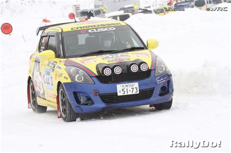 Terada Masato Yamaguchi Tatsuya Suzuki Swift Sport MK5 Ezo