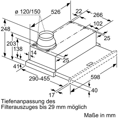 Siemens Li Lb Eek A Iq Flachschirmhaube Cm Breit Led