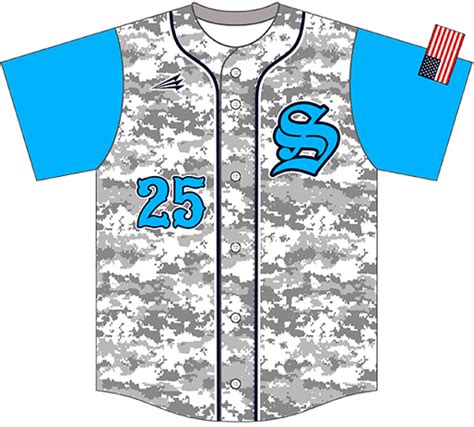 Camo Baseball Jerseys