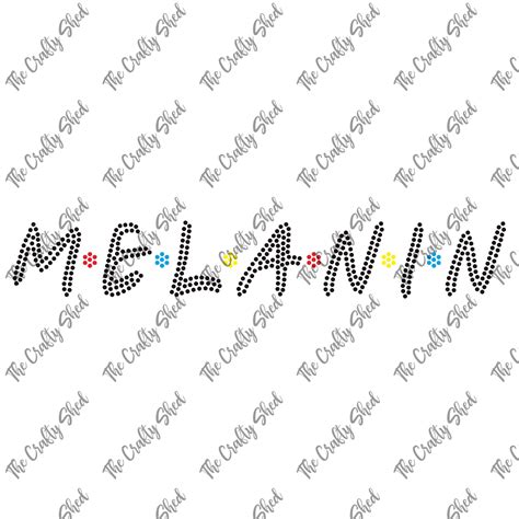 Melanin Friends Rhinestone Transfer The Crafty Shed