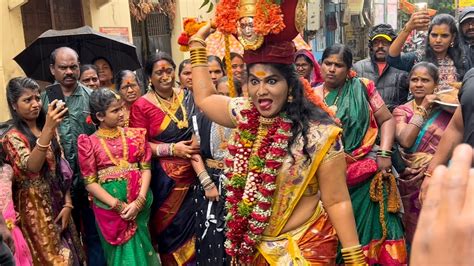 Komuravelli Mallanna Jatara Jogini Shyamala Bonam Dance At