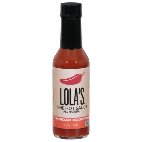 Lolas Fine Hot Sauce Trinidad Scorpion