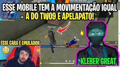 WEEDZÃO ENCONTROU MOBILE A MOVIMENTAÇÃO IGUAL A DE EMULADOR PARECE