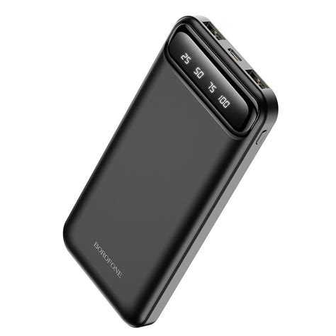 Išorinė baterija Power Bank Borofone BJ14 Type C microUSB 2 USB 2A