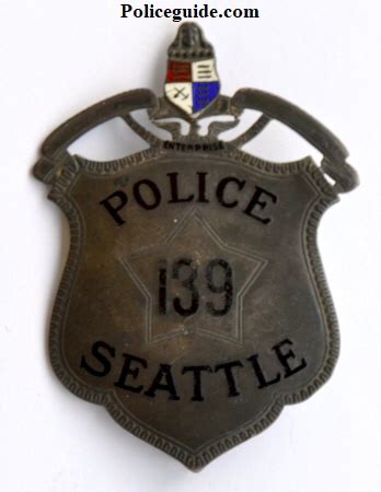 Seattle Police Badges