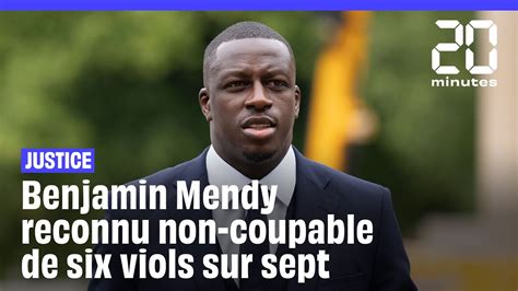 Benjamin Mendy Reconnu Non Coupable De Six Viols Sur Sept Youtube