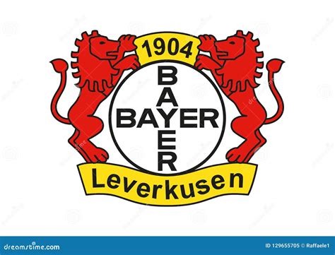 Logotipo Del Bayer Leverkusen Imagen editorial Ilustración de formato