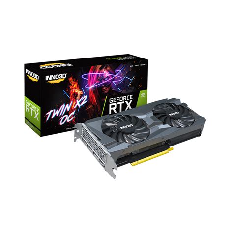 Card màn hình Inno3D RTX 3060 Ti TWIN X2 OC 8GB LHR chính hãng cực bền