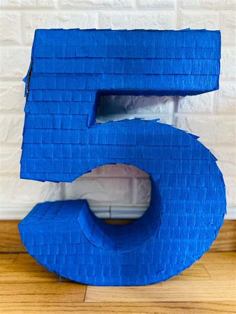 Letter Number Alphabet Pinata Table Letter Decor Custom Letter