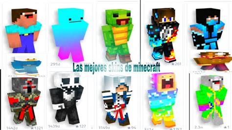 The Best Minecraft Skin Las Mejores Skins De Minecraft Youtube