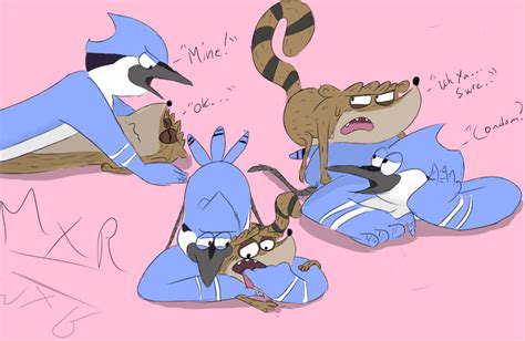 Rule 34 2016 Cartoon Network Grandschemetheme Male Male Only Mordecai