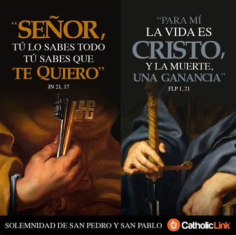 Solemnidad De San Pedro Y San Pablo Catholic Link