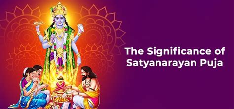 Satyanarayan Pooja Significance Of Satyanarayan Pooja And Its Benefits