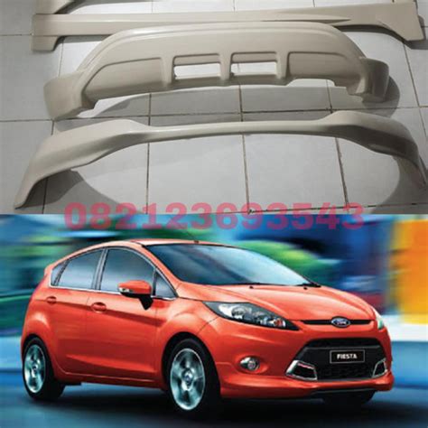 Jual Sideskirt Ford Fiesta Bodykit Samping Plastik ABS Jakarta Barat