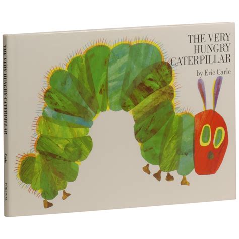 The Very Hungry Caterpillar By Eric Carle Hardcover Signed 1990