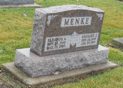 Eleanor A Krueger Menke 1900 1980 Find A Grave Memorial