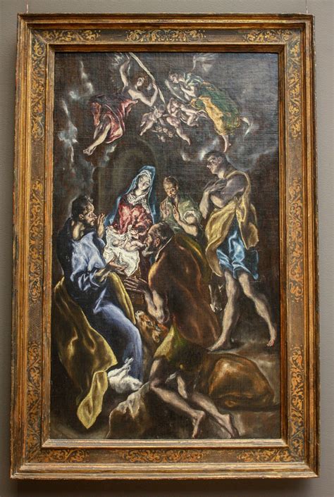 The Adoration Of The Shepherds By El Greco Metropolitan Museum Of Art