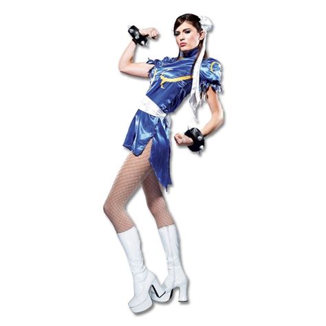 Chun Li Street Fighter Costume - Chun Li Streetfighter Costume - Sexy Licensed Cosplay Costumes