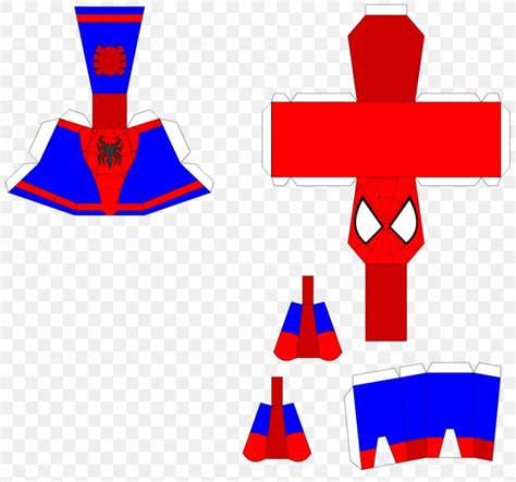 Spider Man Paper Model Art PNG 900x844px Spiderman Amazing