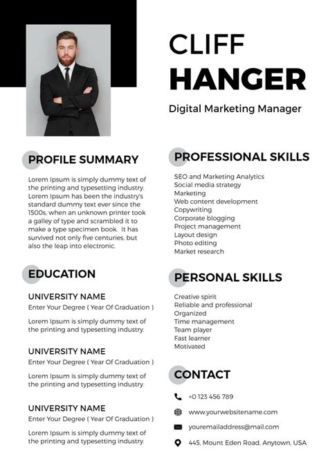 Best Resume Layouts