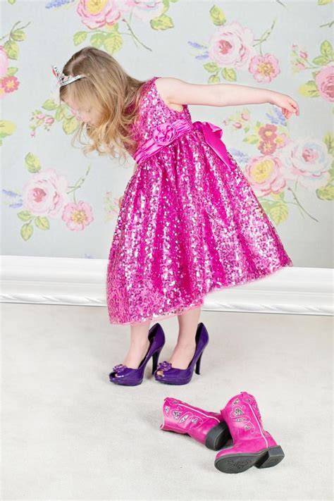 Free Stock Photo of Little Girl in pink sequin dress | Download Free ...